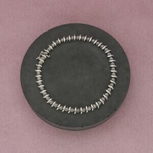 zales sterling silver diamond accent tennis bracelet size 8in